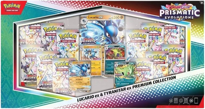Prismatic Lucario & Tyranitar Collection